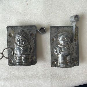 Vintage chocolate candy molds